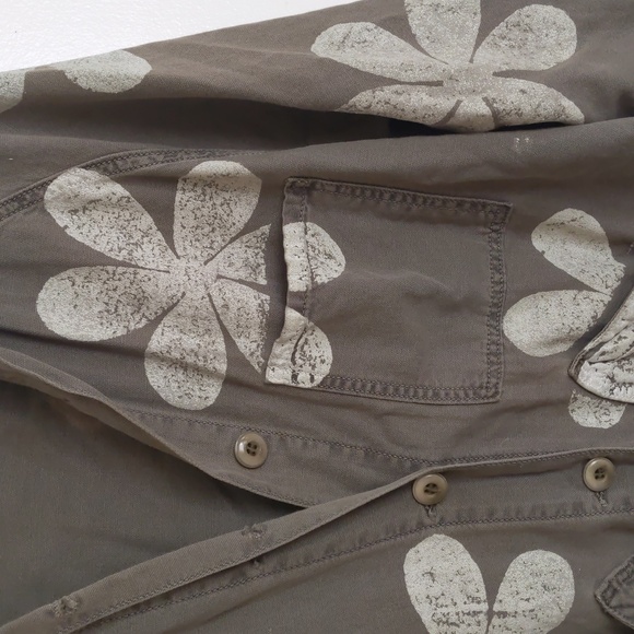 The Great Commodore Jacket - Army with Daisy - Picture 7 of 11